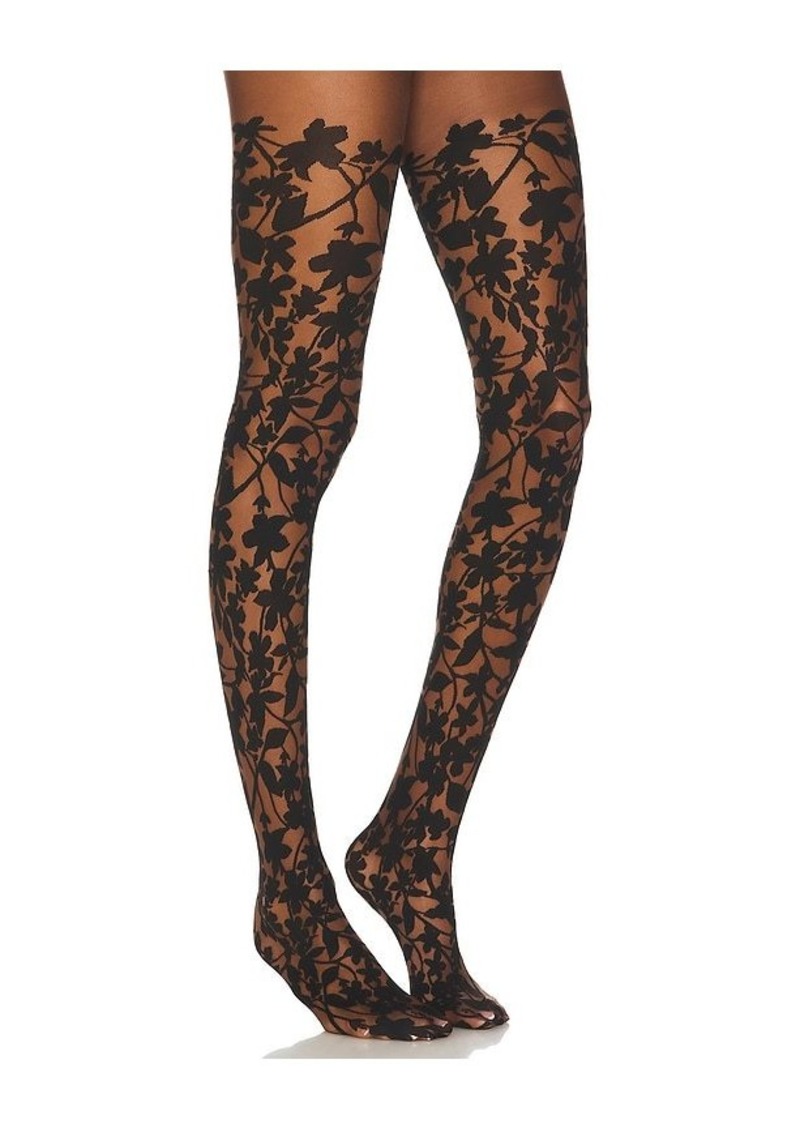 Wolford Graphic Flower Tights