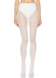 Wolford Grid Net Tights