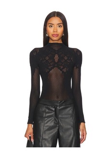 Wolford Lace Tattoo Bodysuit