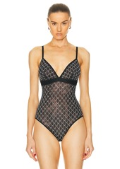 Wolford Logo Sparkle Bodysuit