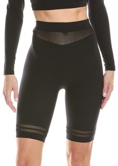 Wolford Net Lines Biker Short