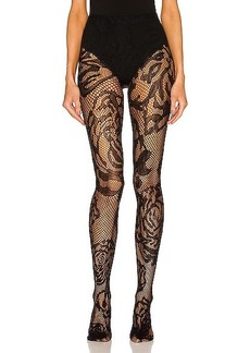 Wolford Net Roses Tights