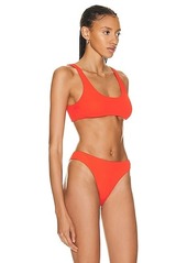 Wolford Scoop Neck Ultra Texture Bikini Top