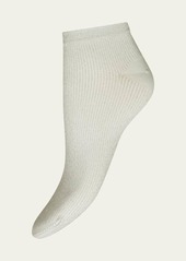 Wolford Shiny Ribbed Sneaker Socks