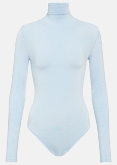 Wolford Turtleneck cotton-blend bodysuit