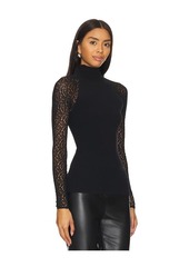 Wolford W Net Long Sleeve Top