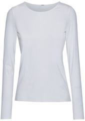 Wolford Woman Pure Modal-blend Jersey Top White