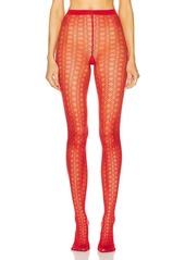 Wolford X Simkhai Sheer Pattern Tight