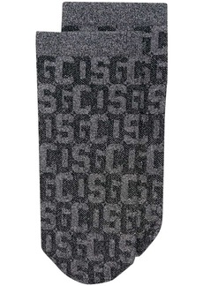 Wolford x GCDS monogram-pattern socks