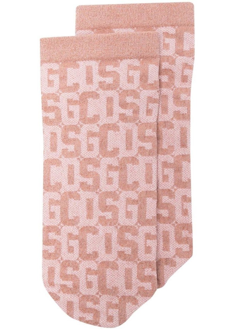 Wolford x GCDS monogram-pattern socks