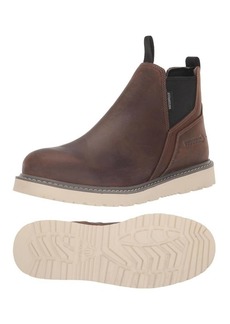Wolverine Men's Trade Wedge Soft Toe Ankle Boot In Sudan Brown