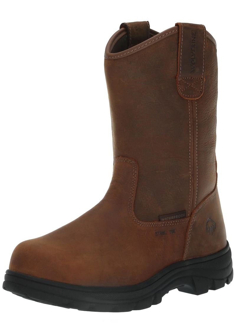 Wolverine Men's Carlsbad Waterproof Steel Toe Wellington Construction Boot