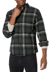Wolverine Men's Glacier Heavyweight Long Sleeve Flannel Shirt  XXL
