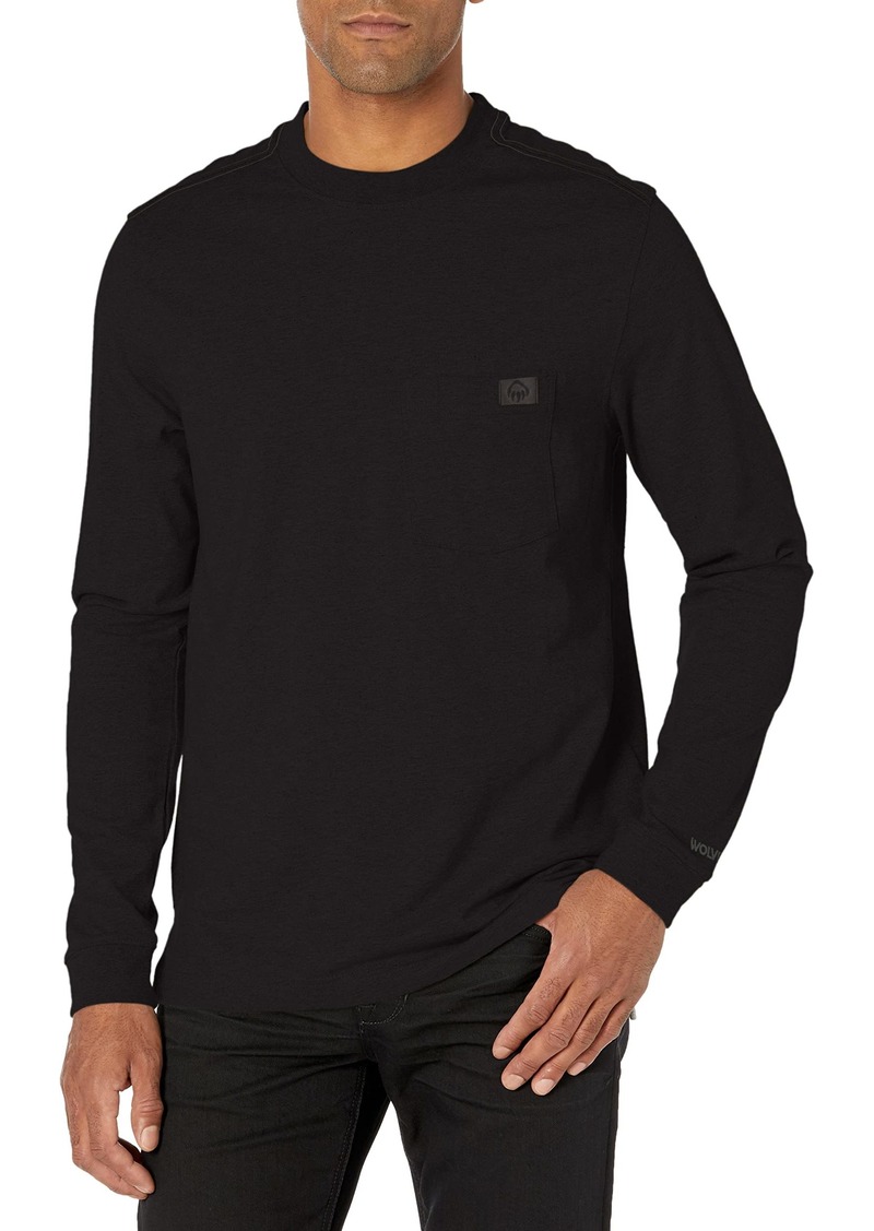 Wolverine Men's Guardian Cotton Long Sleeve Pocket Tee  XL