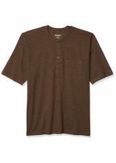 Wolverine Men's Knox Short Sleeve Pocketed Wicking Henley T-Shirt