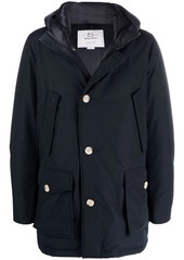 Woolrich down-feather hooded coat