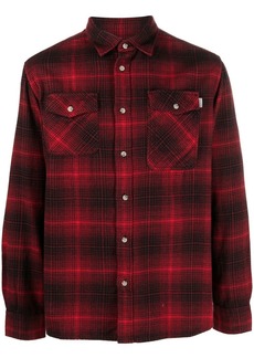 Woolrich check-pattern button-up shirt