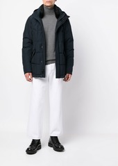 Woolrich hooded feather down coat