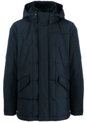 Woolrich hooded feather down coat