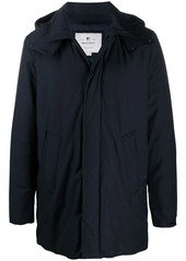 Woolrich hooded mid-length parka