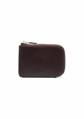 Woolrich logo-embossed leather wallet