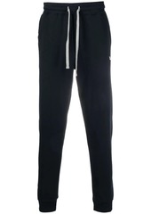 Woolrich logo-embroidered cotton track pants
