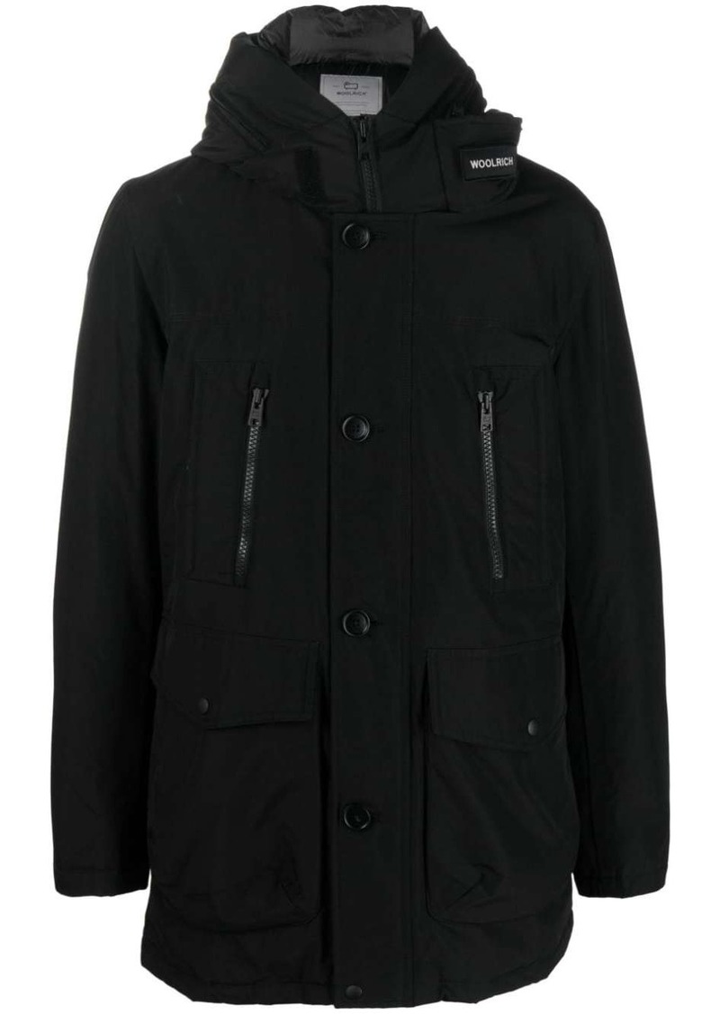 Woolrich padded hooded coat