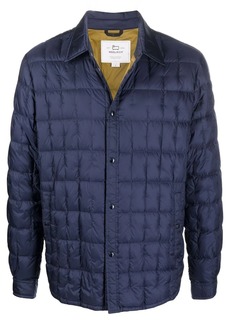 Woolrich quilted button-down coat