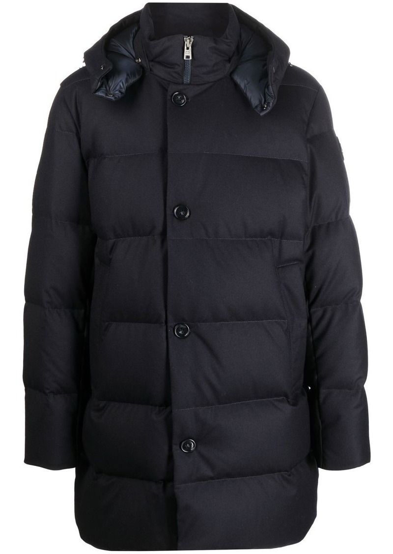 Woolrich quilted down parka coat