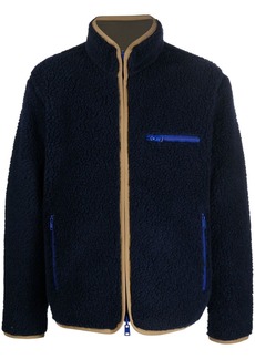 Woolrich reversible curly-fleece jacket