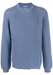 Woolrich ribbed-knit crew-neck jumper