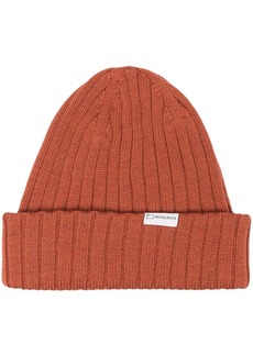 Woolrich ribbed-knit wool beanie