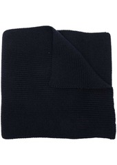 Woolrich ribbed-knit wool scarf