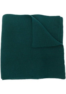 Woolrich ribbed-knit wool scarf
