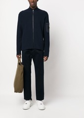 Woolrich ribbed-knit zip-up cardigan