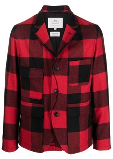 Woolrich Upland check-pattern blazer