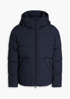 Woolrich - Sierra Supreme quilted shell hooded down jacket - Blue - S