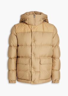 Woolrich - Sierra Supreme quilted shell hooded down jacket - Neutral - S