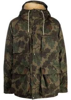WOOLRICH Camouflage cotton jacket