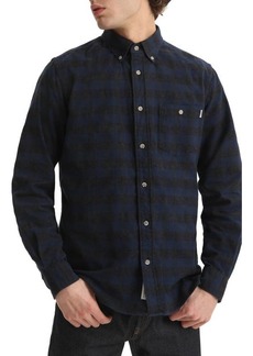 Woolrich Tradition Cotton Flannel Long Sleeve Button Down Shirt in Blue Buffalo at Nordstrom