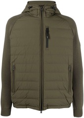 Woolrich zipped-up padded hooded jacket