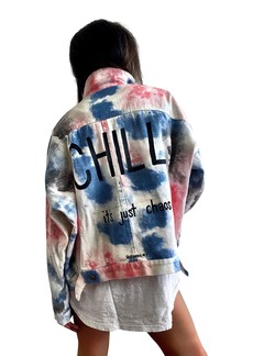 Wren 'CHAOS AND CHILL' DENIM JACKET