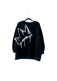 Wren \'my Crown\' Painted Sweatshirt - M - Also in: XL, L, S