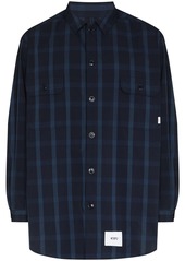 WTAPS check-pattern long-sleeve shirt