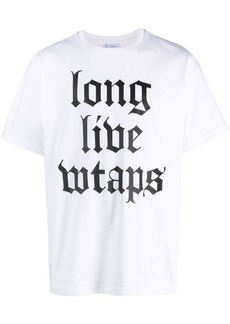 WTAPS cotton graphic-print T-shirt