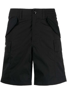 WTAPS logo-patch cargo shorts