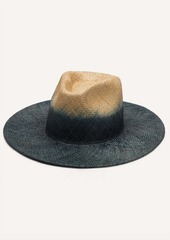 Wyeth Hayley Straw Hat In Indigo Natural