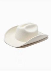 Wyeth Mcgraw Women's Cowboy Hat In Cream