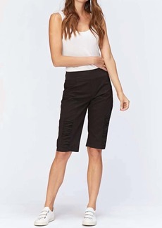 XCVI Tatem Bermudas In Black