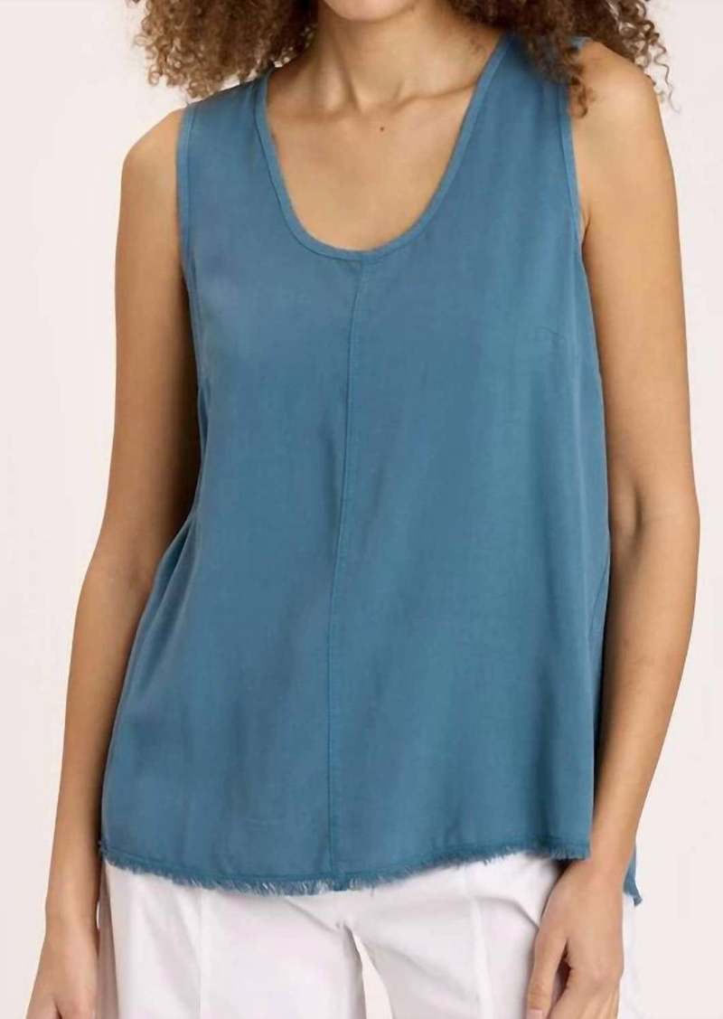 XCVI Twill Rayden Tank In Safe Harbor